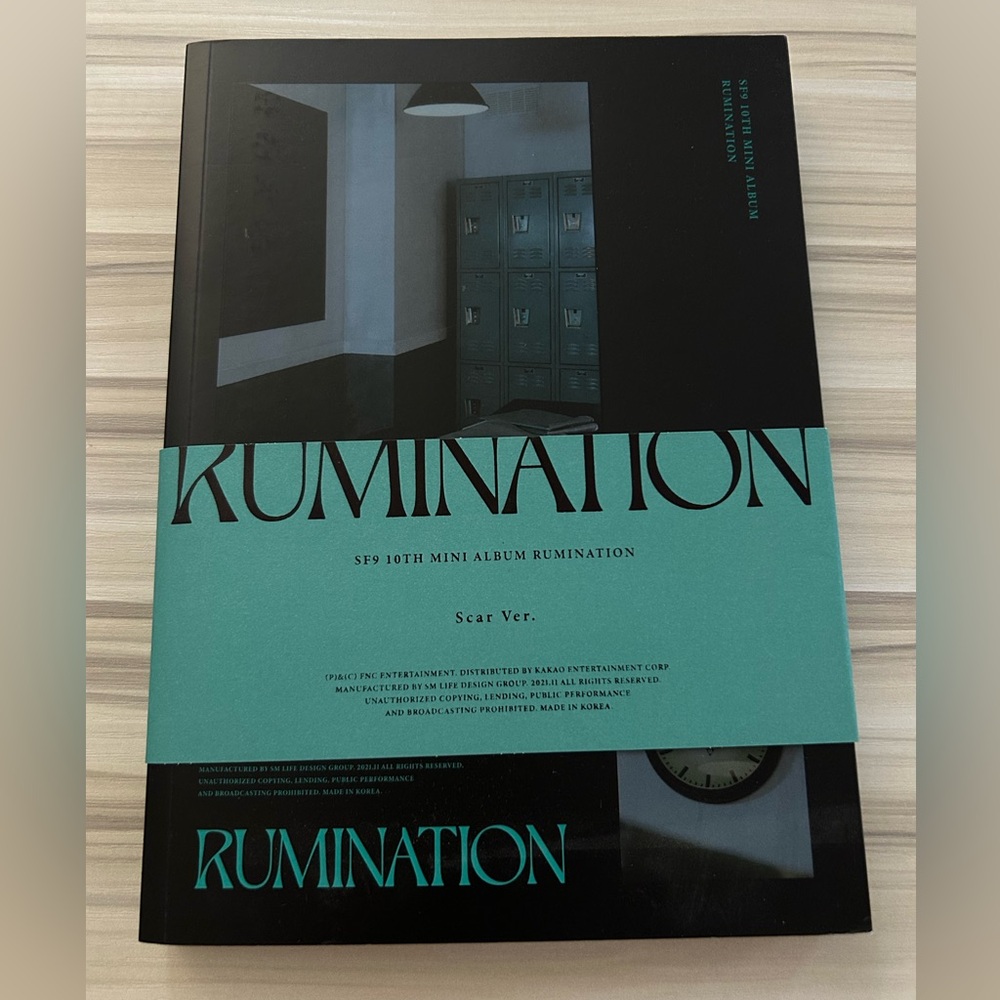 🌼BOGO ALBUMS🌼 KPOP Albums; SF9 - Rumination: Scar Version